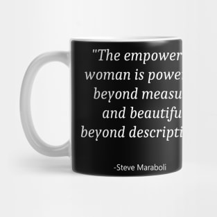 Quote For Women Day Mug